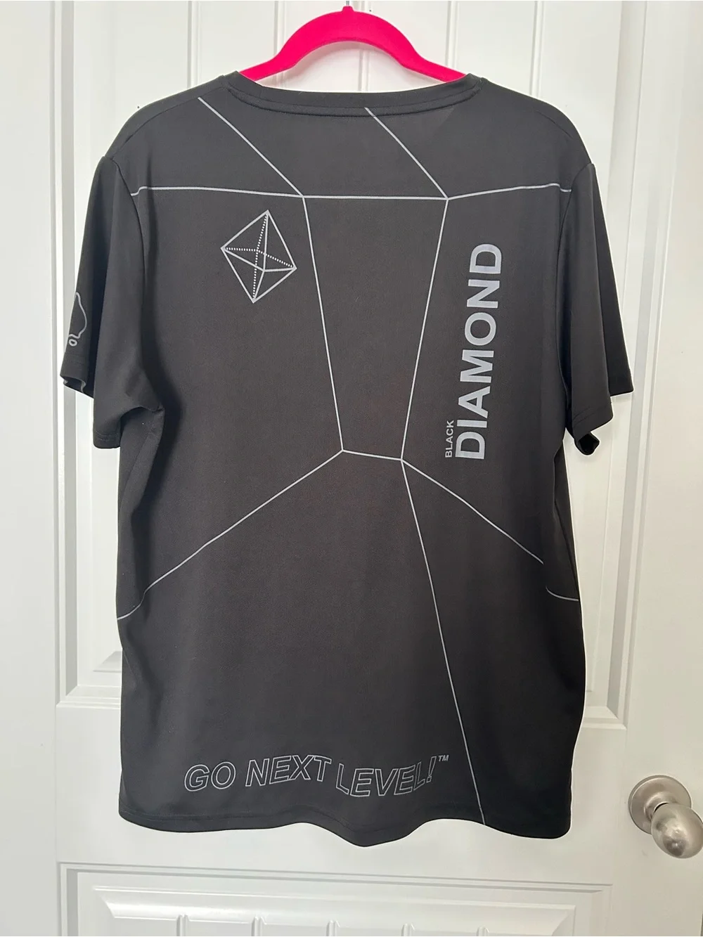 Six Zero Men's black Pickleball Short Sleeve Performance Tee - Picture 2 of 4